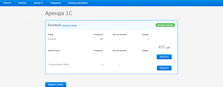 1с аренда и прокат как с ней работать